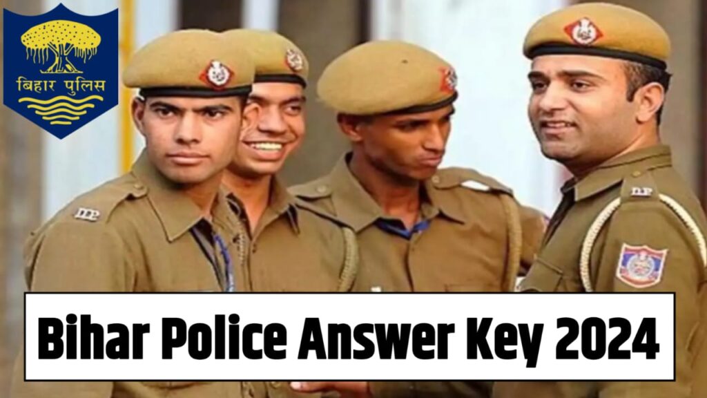 Bihar Police Constable Answer Key 2024